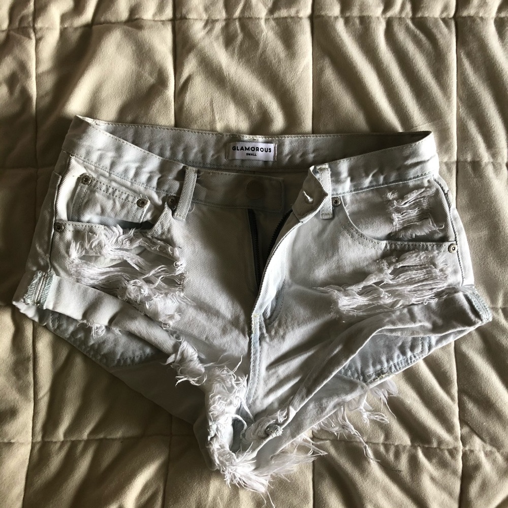Glamorous cut offs